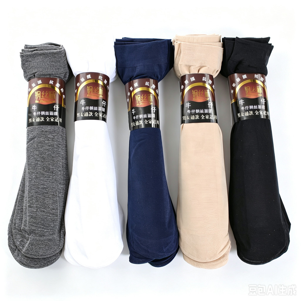 Silk Sock Bamboo - 10 Pares de Calcetines Anti-Olor para