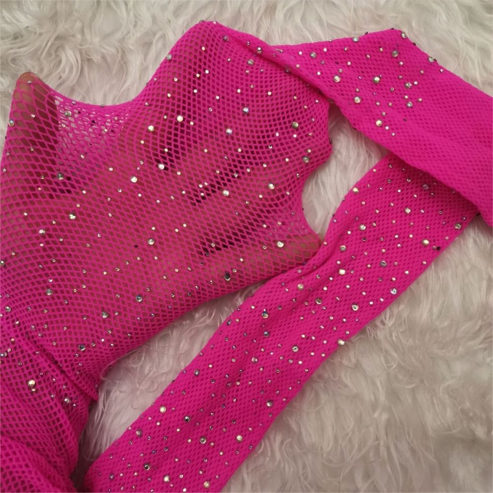 Medias de red brillantes a la  - Fishnet Stocking Women reseña y precio