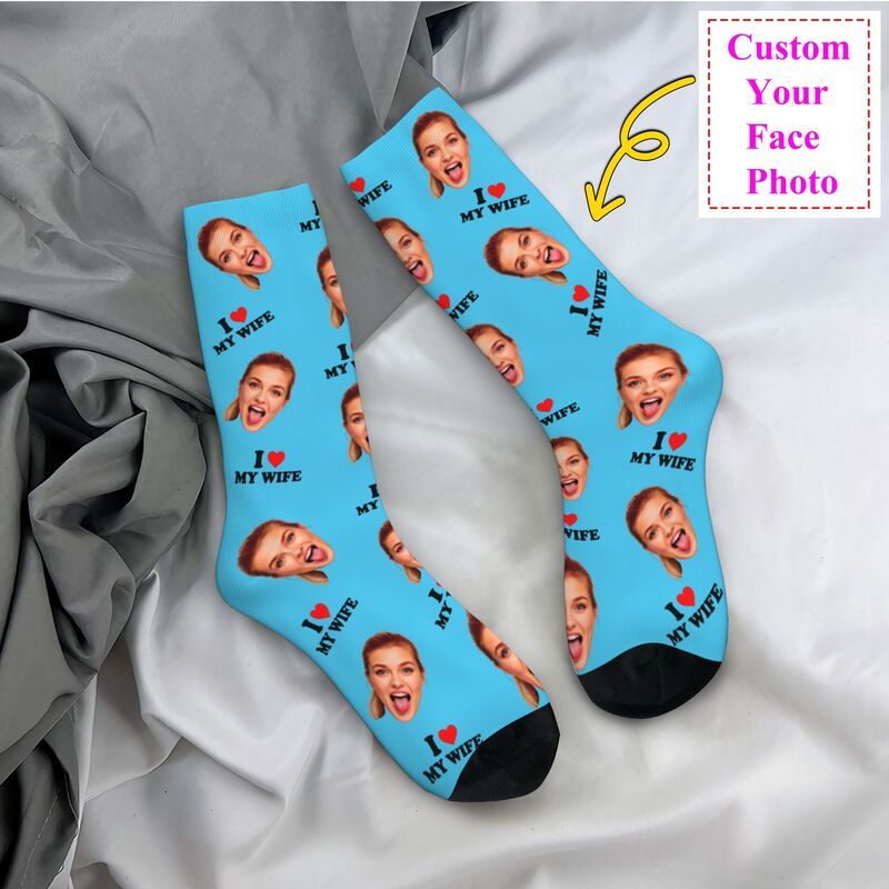 Amo a mi esposa, foto de cara  - Dress Sock Men reseña y precio