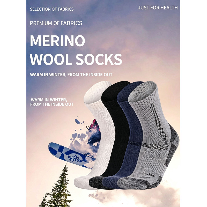 Paquete de 5 Pares de Calcetin - Wool Hiking Sock reseña y precio