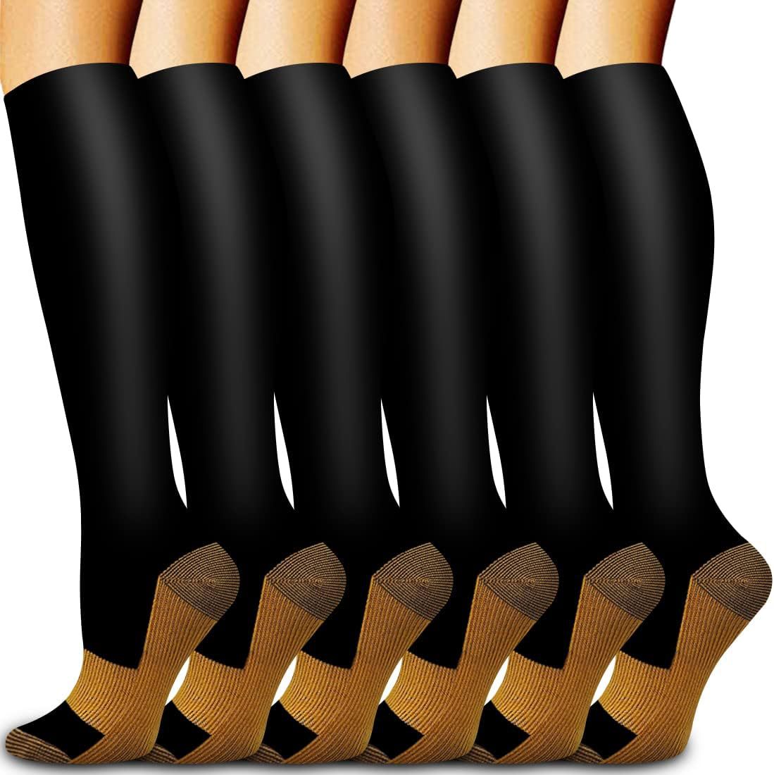 6 pares de calcetines de compr - Compression Sock Medical reseña y precio